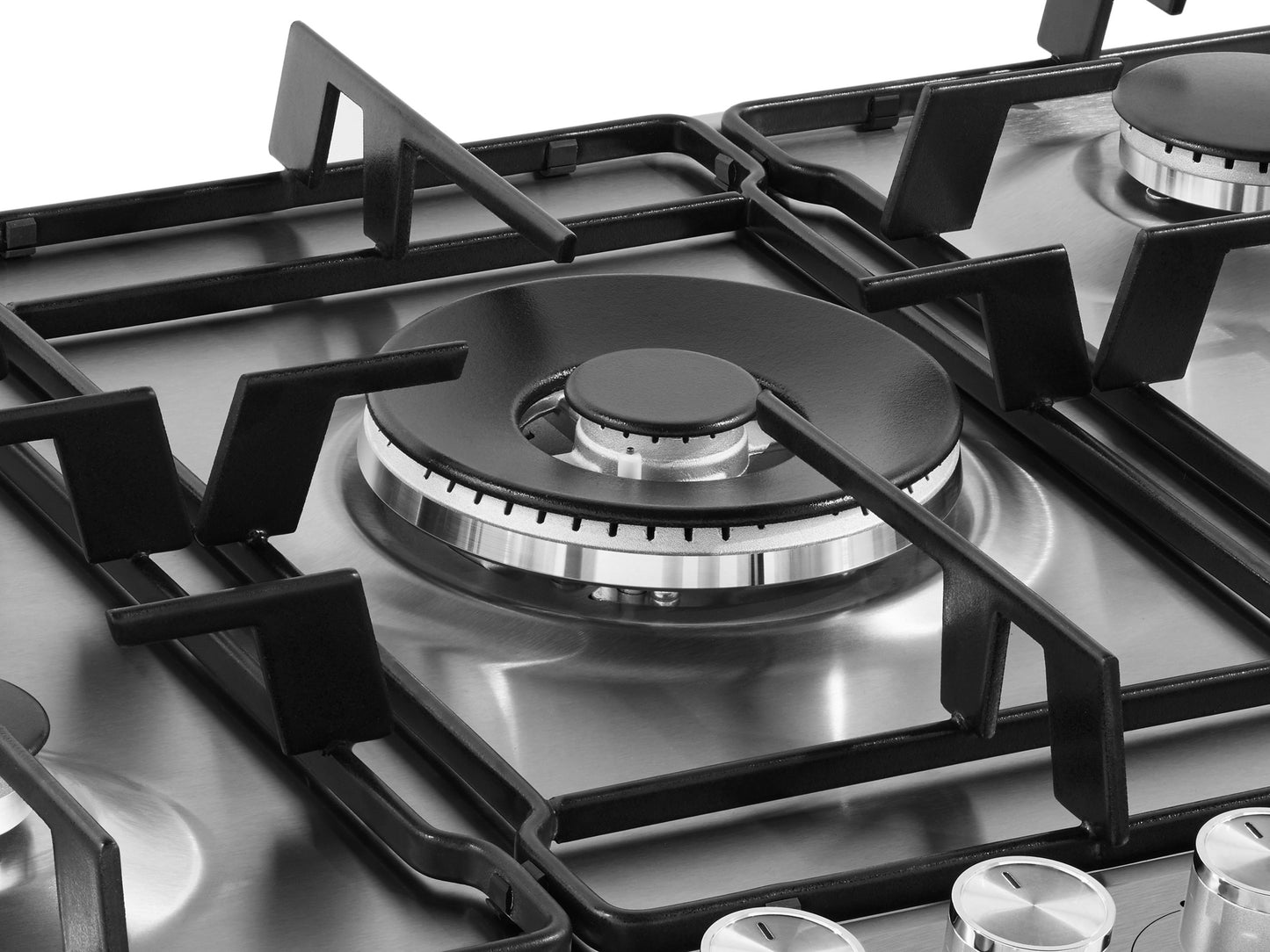 75cm Built-In Gas Hob in S/Steel | HIAW75224SX | More Sizes Available