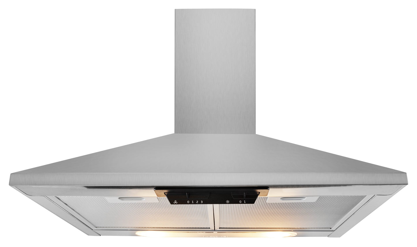 60cm Integrated Chimney Cooker Hood in S/Steel | HCP61310X
