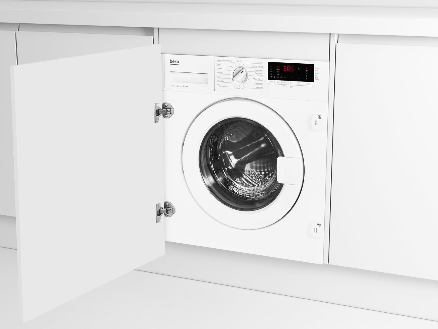 Integrated 7kg, 1400rpm Washing Machine | WIY74545