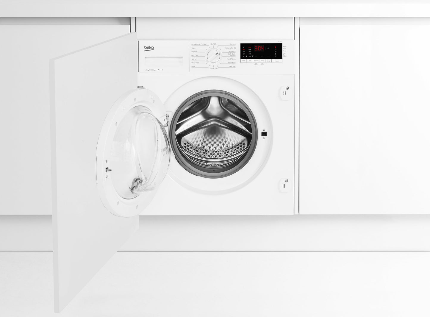 Integrated 7kg, 1400rpm Washing Machine | WIY74545