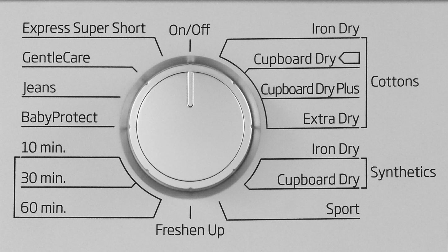 7KG Condenser Tumble Dryer in Black | DTLCE70051B | More Colour Options