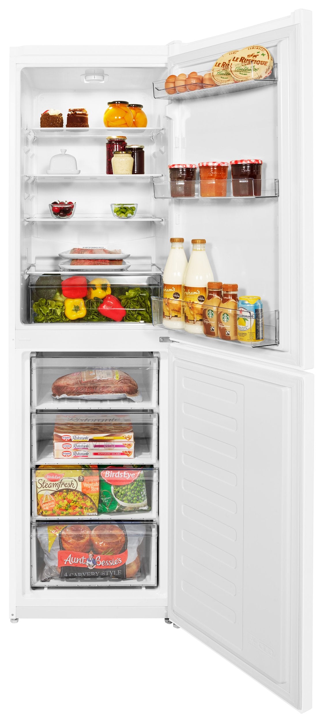 Fridge Freezer, 182cm (H) A+ Rated in White | CSG1582W | More Colour Options