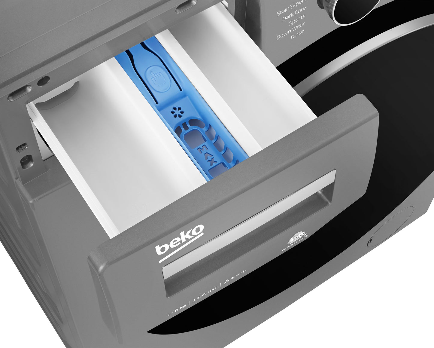 8kg, 1400rpm Washing Machine in Graphite | WY84PB44G