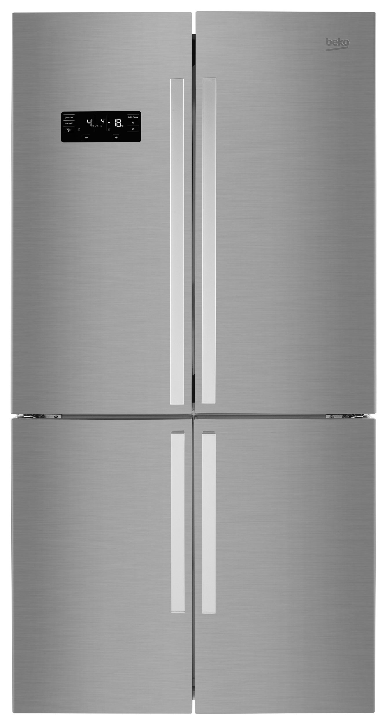 American Fridge Freezer with Blue Light Technology | 183cm (H) | S/Steel | MN1416224PX