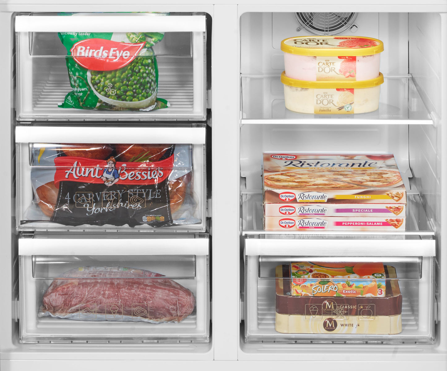 American Fridge Freezer with Blue Light Technology | 183cm (H) | S/Steel | MN1416224PX