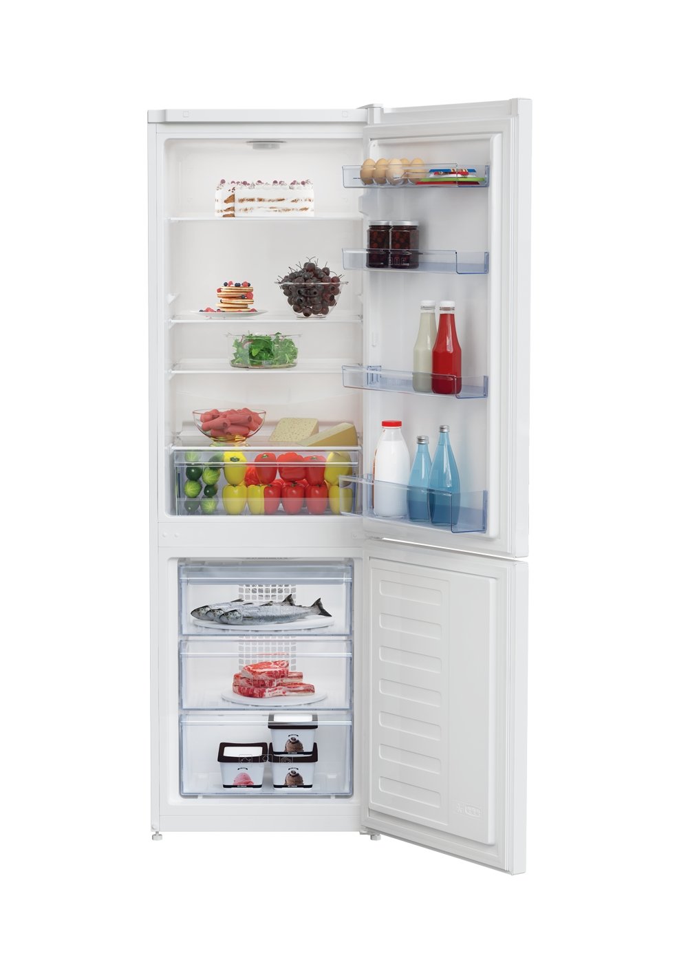 Réfrigérateur Congélateur | Sans gel | 171 cm (H) | Blanc | CFG1571W