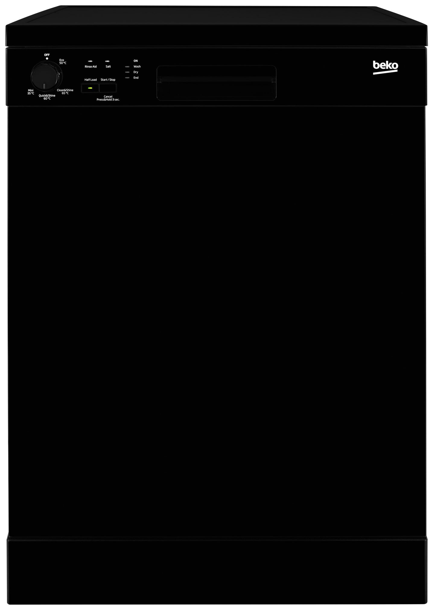 13 Place Dishwasher, A+ Rated in Black | DFN05310B | More Colour Options