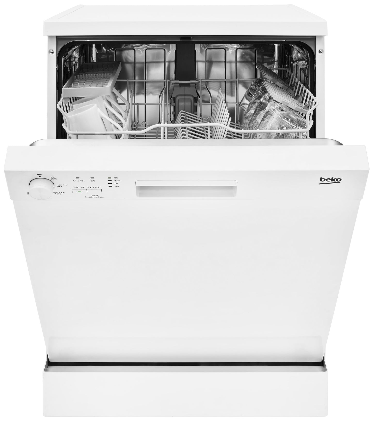 13 Place Dishwasher, A+ Rated in White | DFN05310W | More Colour Options
