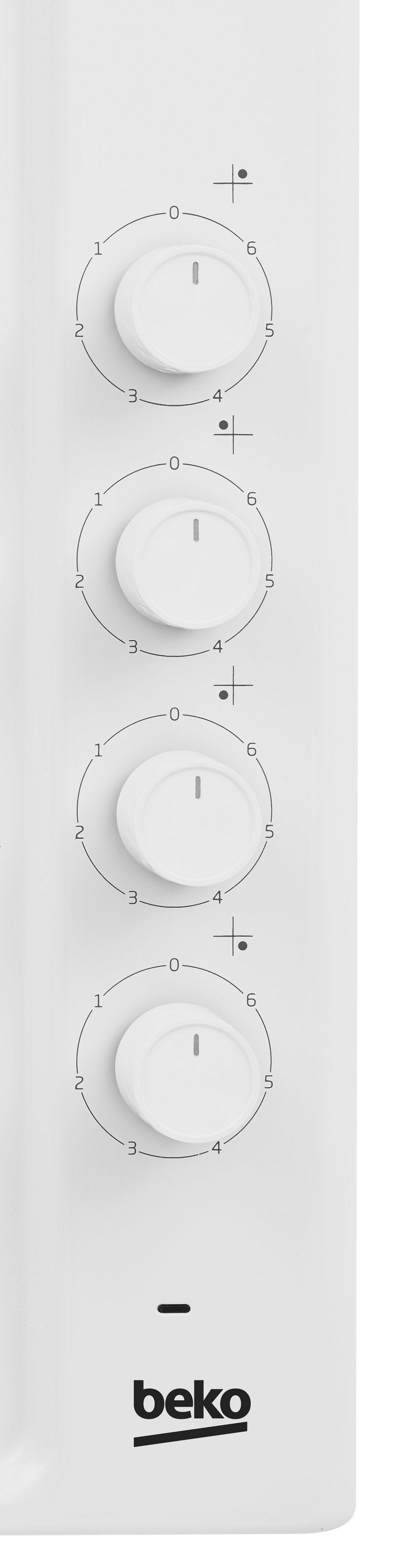 60cm Built-In Electric Hob in White | HIZE64101W | More Colours Available