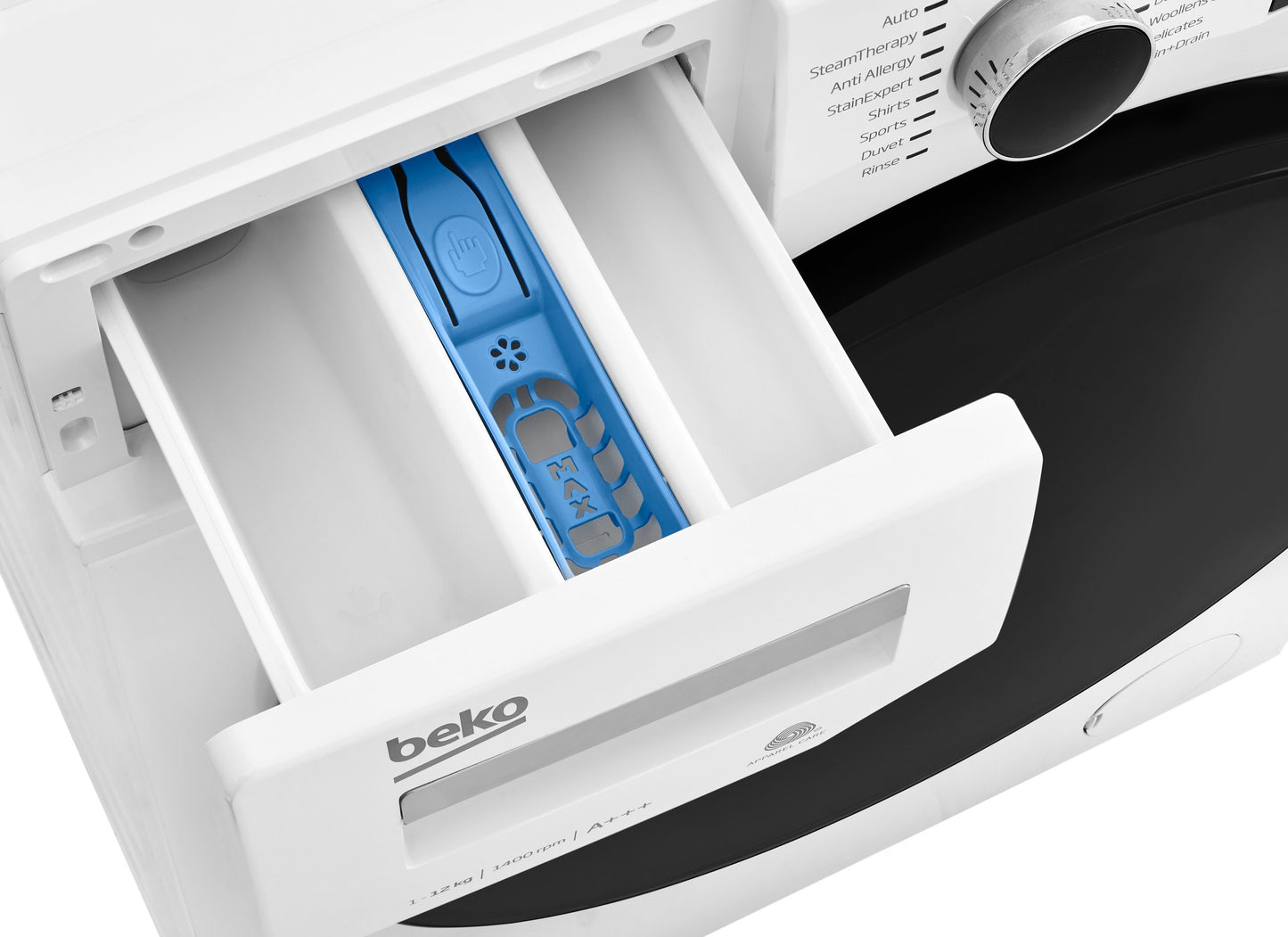 12kg, 1400rpm Washing Machine in White | WY124PT44M