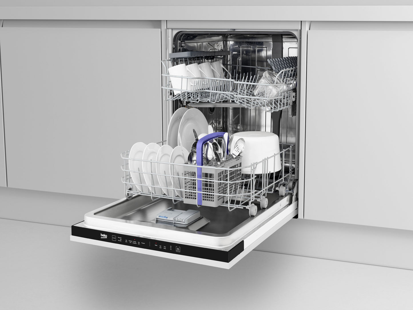60cm Integrated 13 Place Dishwasher | DIN15320