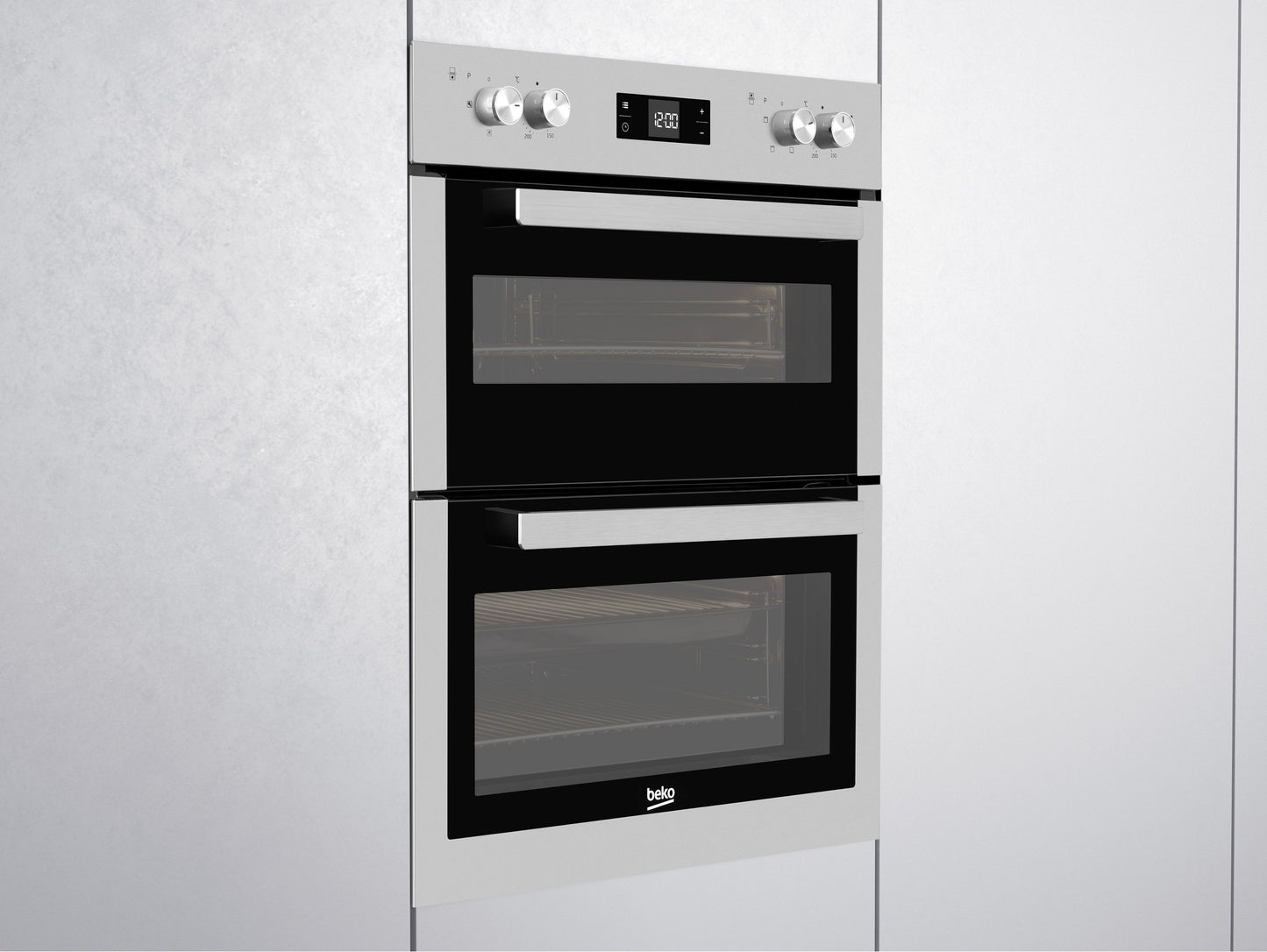 Built-Under Double Oven 72cm (H) in S/Steel | BBTF26300X