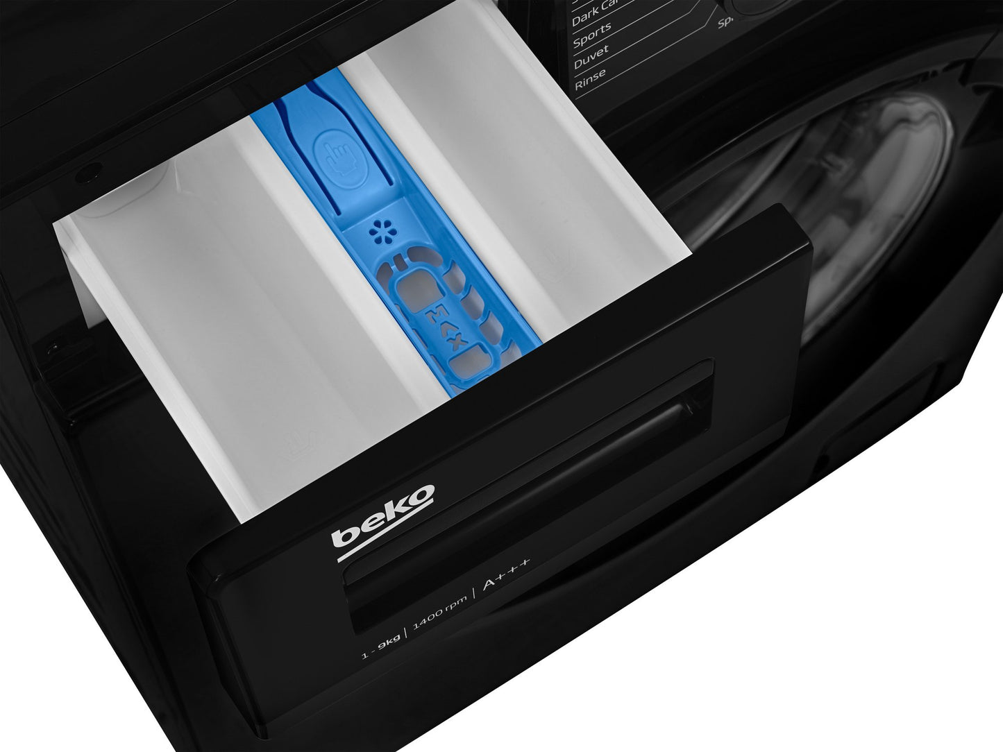 9kg, 1400rpm Washing Machine in Black | WTL94151B | More Colour Options