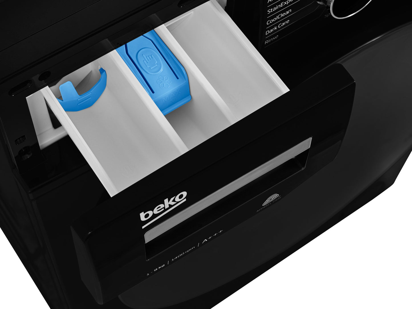 9kg, 1400rpm AquaTech Washing Machine in Black | WY940P44EB | More Colour Options