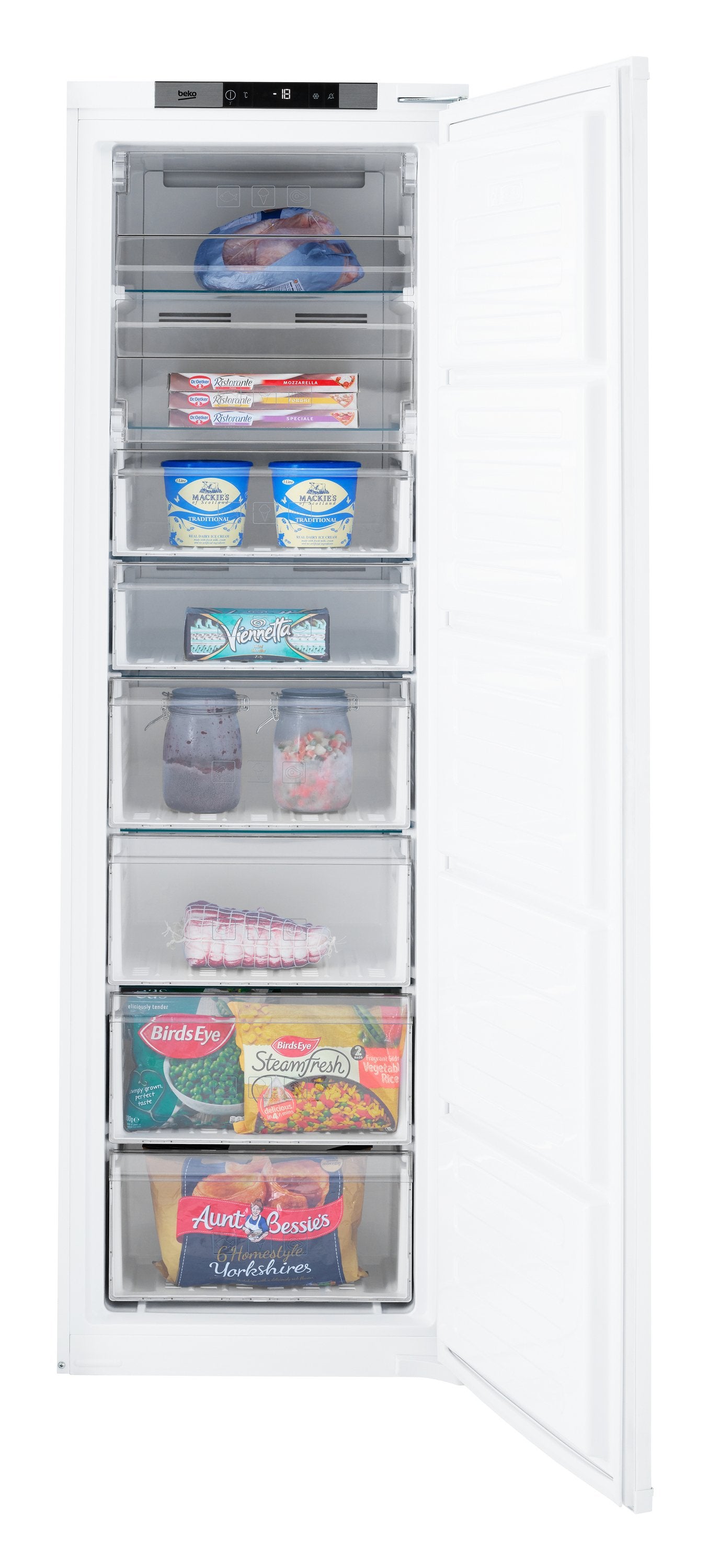 Integrated Larder Freezer, Frost Free, 178cm (H) A+ | BFFD1577