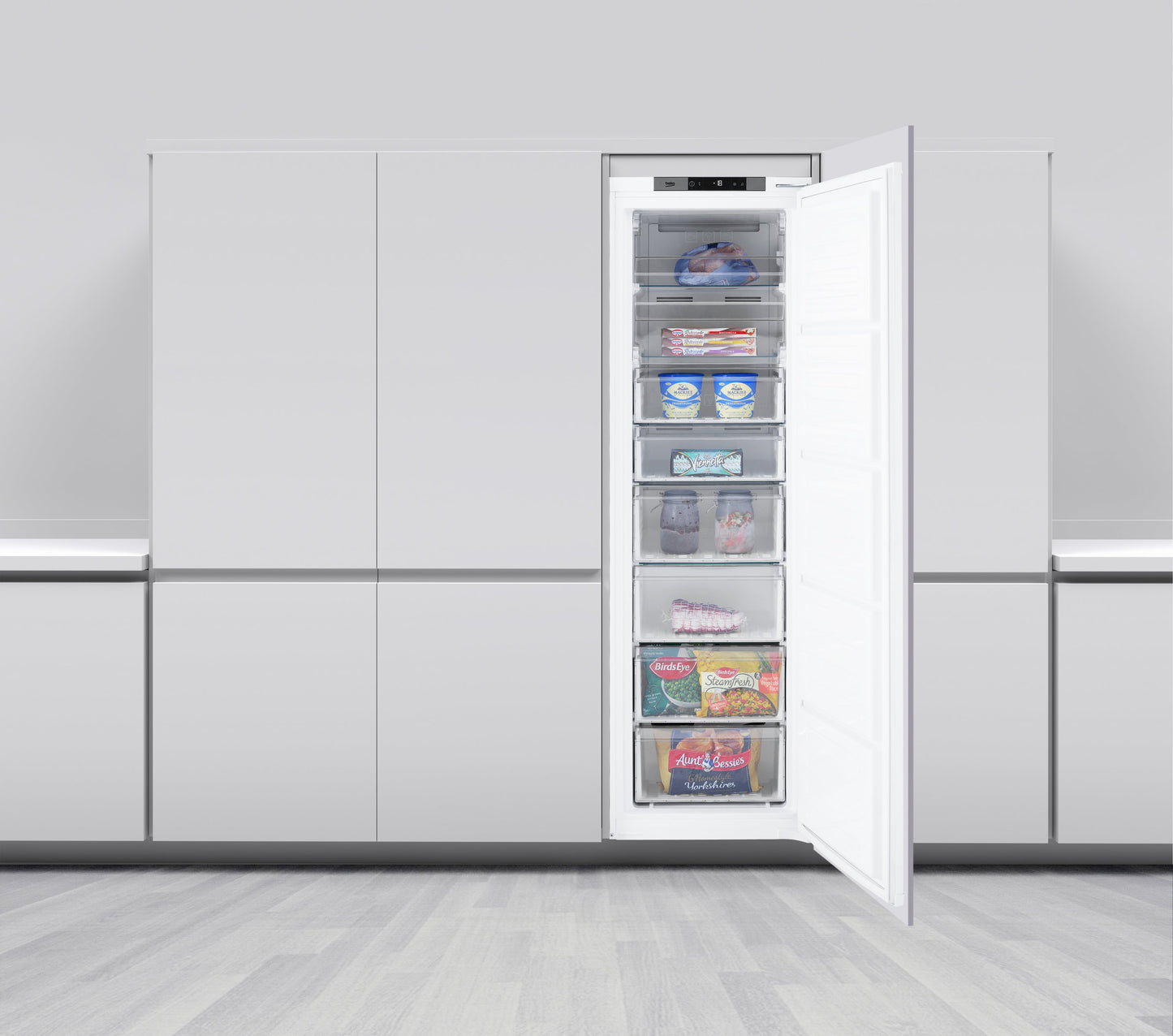 Integrated Larder Freezer, Frost Free, 178cm (H) A+ | BFFD1577