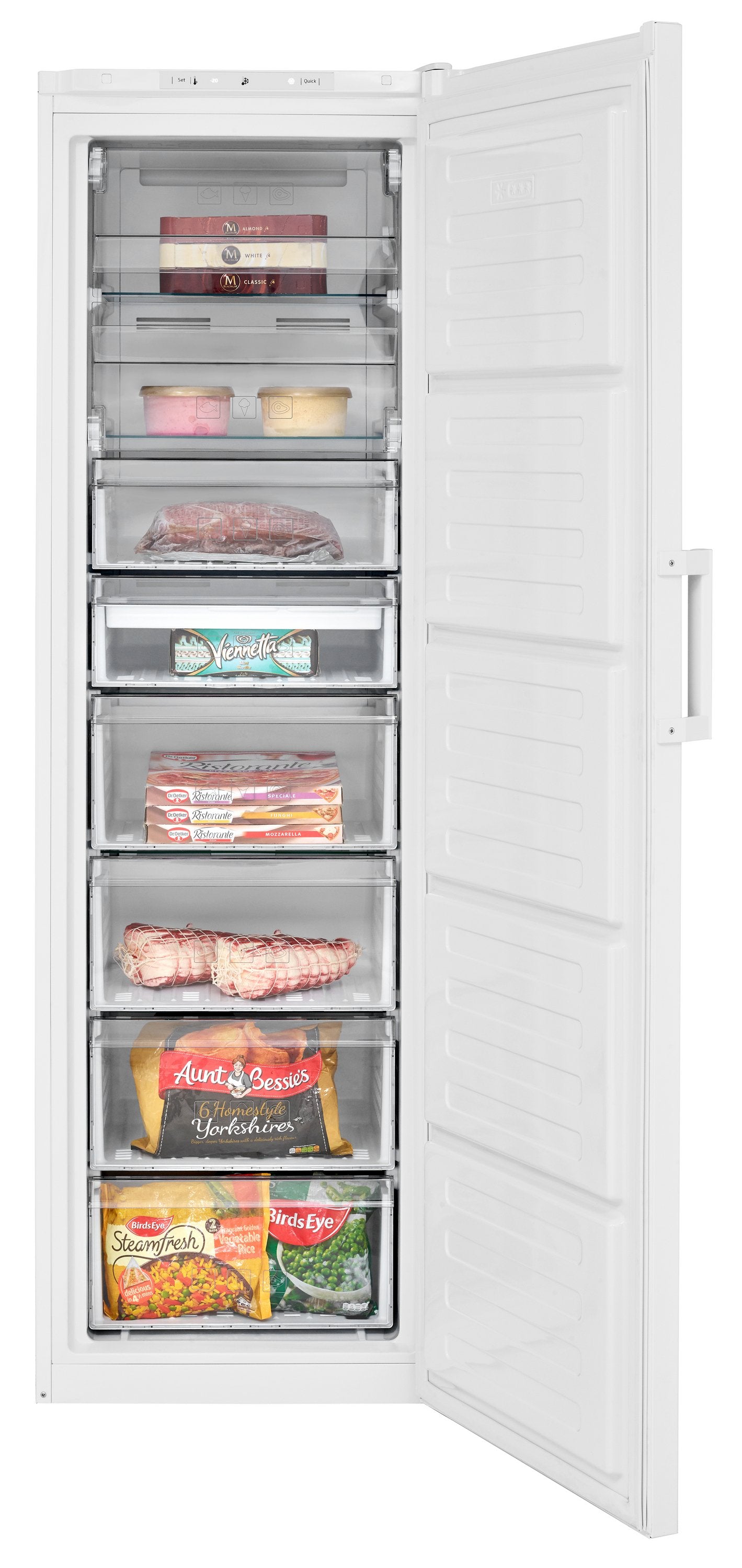 Tall Freezer Frost Free, 180cm (H) in White | FFP1577W