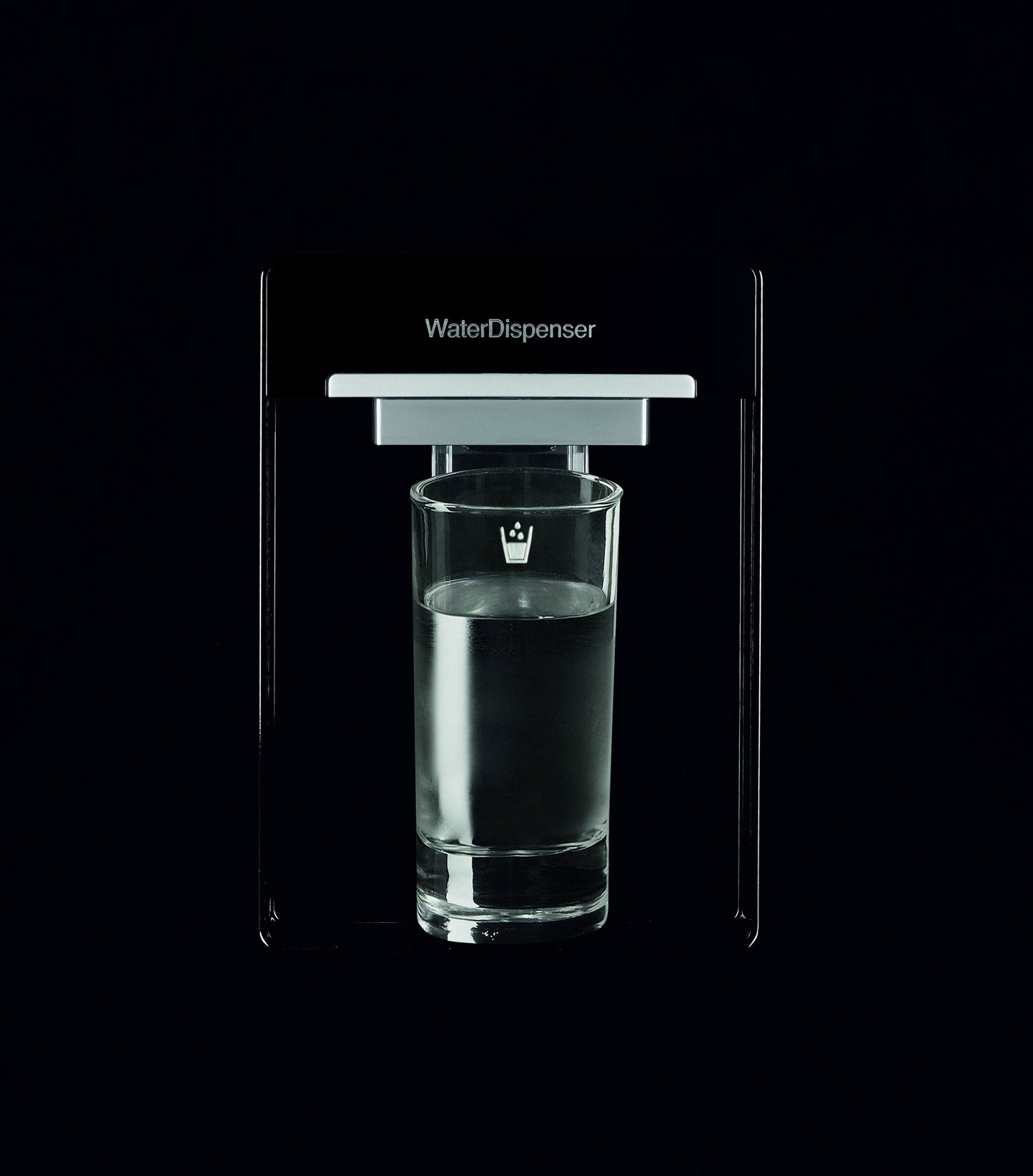 Frigorífico congelador antiescarcha con dispensador de agua, 191 cm de alto en negro | CFP1691DB