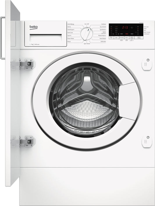 Integrated Washing Machine | 7kg | 1400rpm | WTIK74111