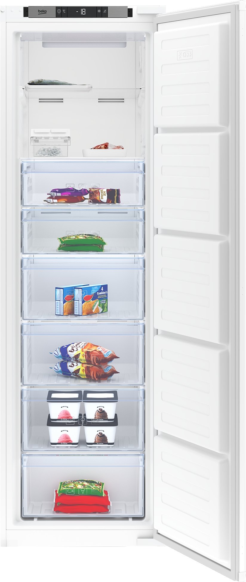 Integrated Tall Freezer | Frost Free | 178cm (H) | A+ | BFFD3577