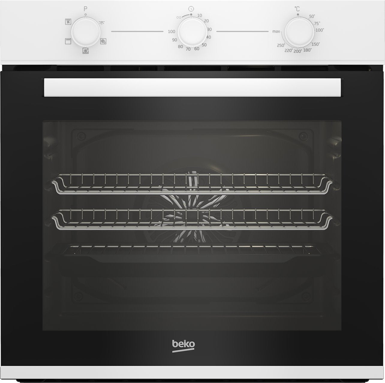 Built-in AeroPerfect Single Fan Oven | White | BBIF22100W