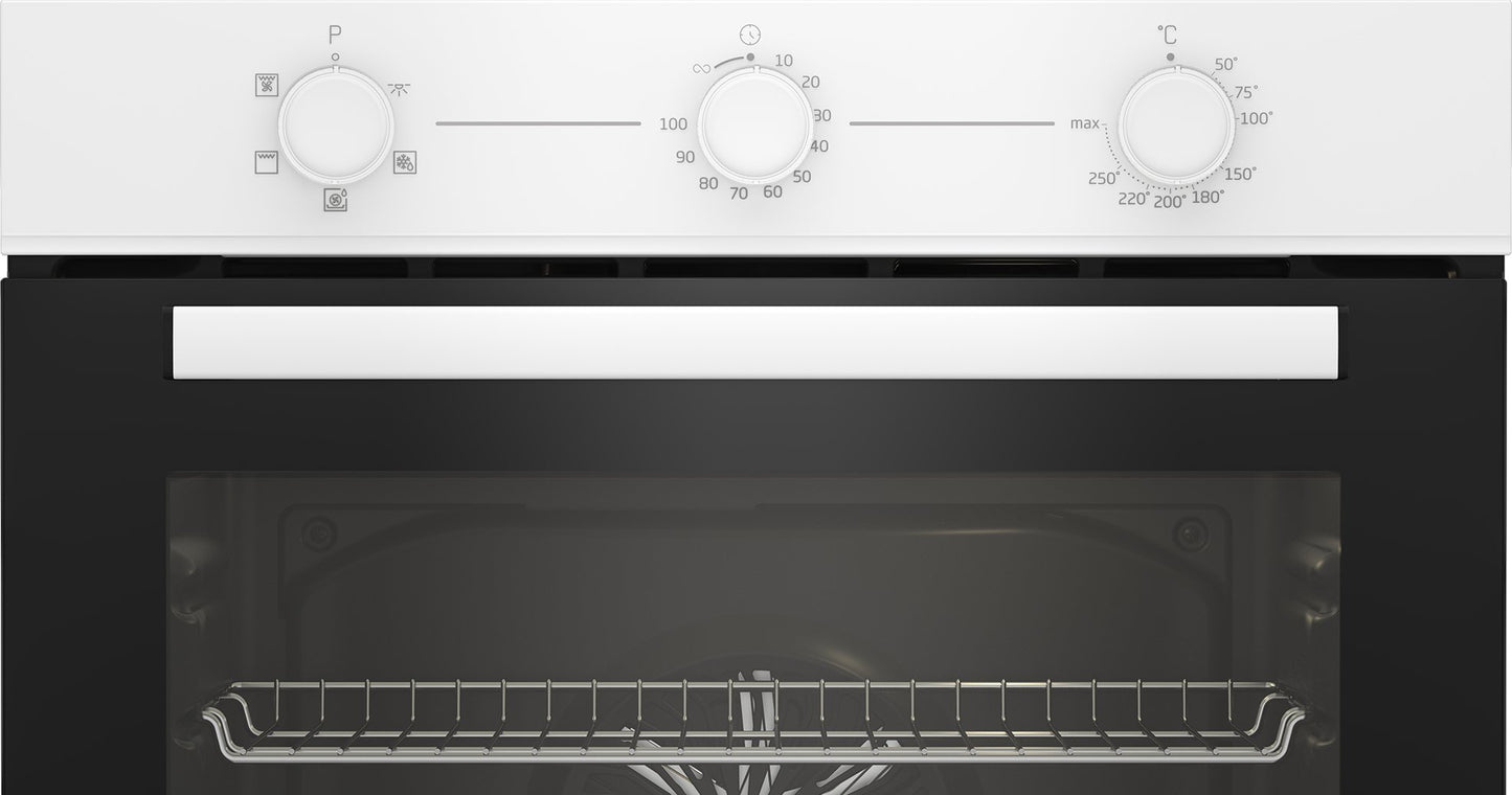 Built-in AeroPerfect Single Fan Oven | White | BBIF22100W