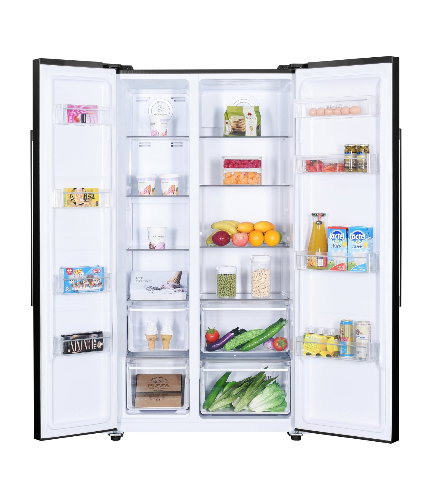 American Fridge Freezer | 177cm (H) | Black | ASL1331B | More Colour Options