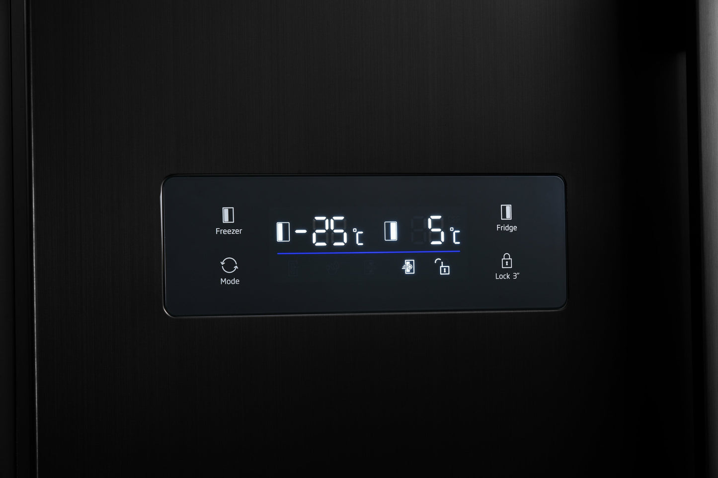 American Fridge Freezer | 177cm (H) | Black | ASL1331B | More Colour Options