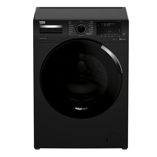 AquaTech 9kg, 1400rpm Washing Machine | Black | WEY94P64EB | More Colour Options