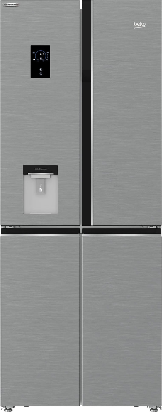 American Style Fridge Freezer | HarvestFresh | 192cm (H) |  S/Steel | GNE480EC3DVX