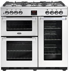 90cm Dual Fuel  'Cookcentre Range' | Stainless Steel | 90DFTPROFSTA