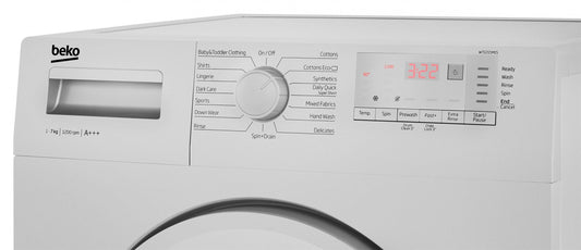 7kg, 1200rpm Washing Machine in Silver | WTL72051S | More Colour Options