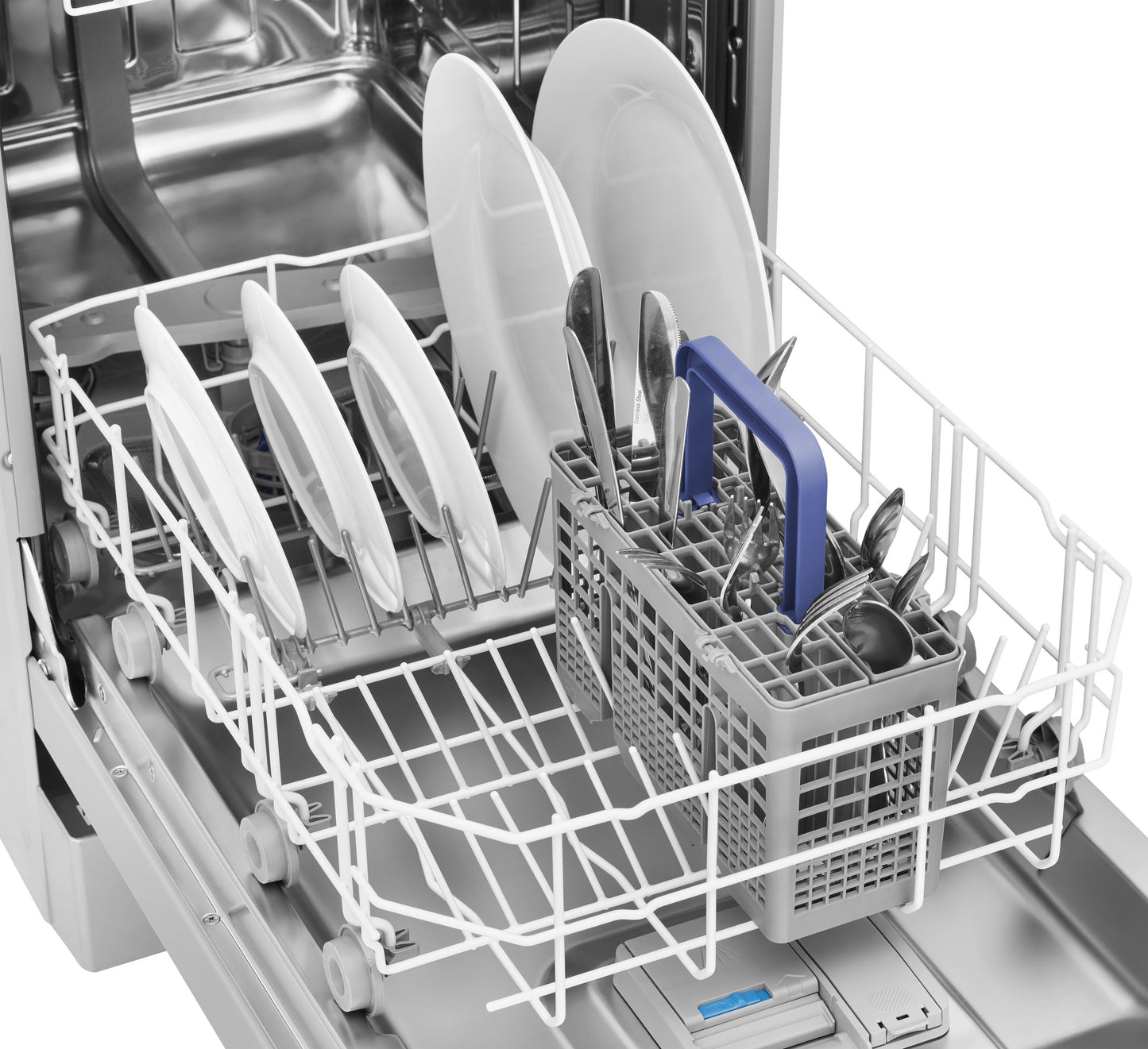 Slimline 45cm, 10 Place Dishwasher, A+ Rated in Silver | DVS04020S | More Colour Options