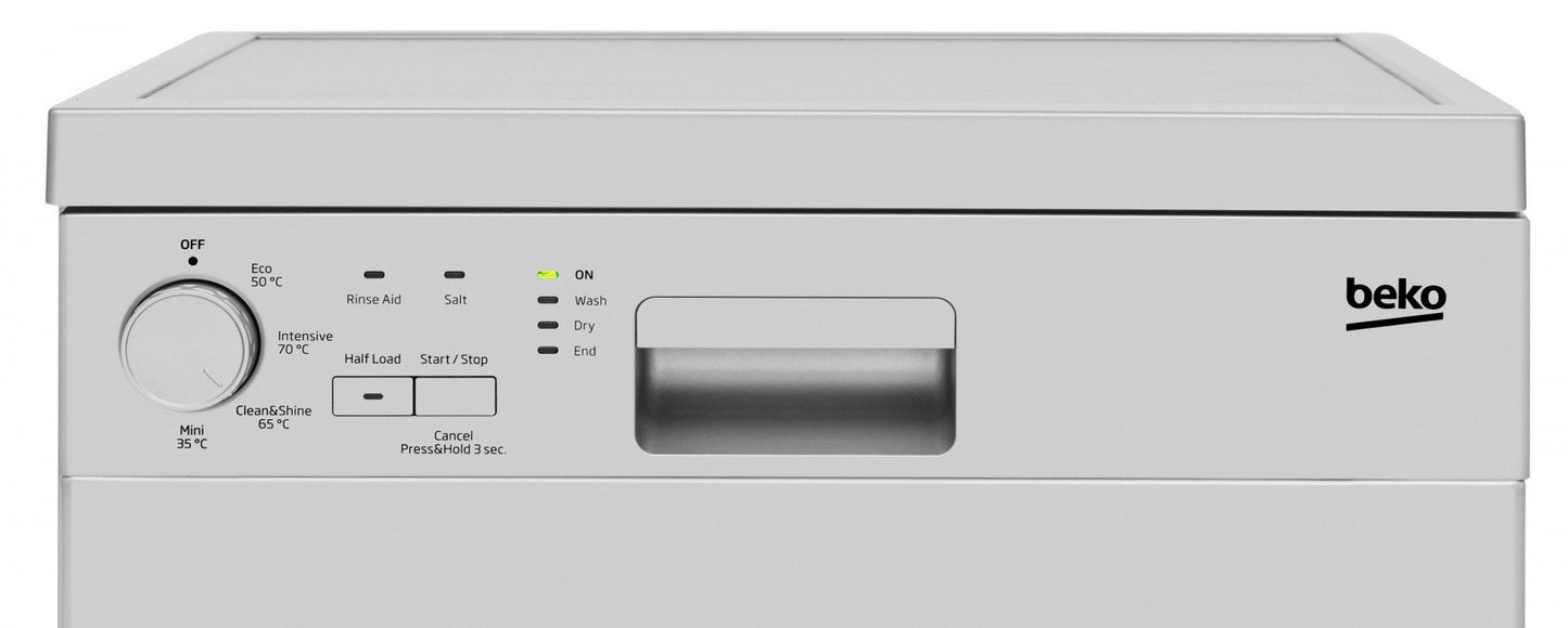 Slimline 45cm, 10 Place Dishwasher, A+ Rated in Silver | DVS04020S | More Colour Options