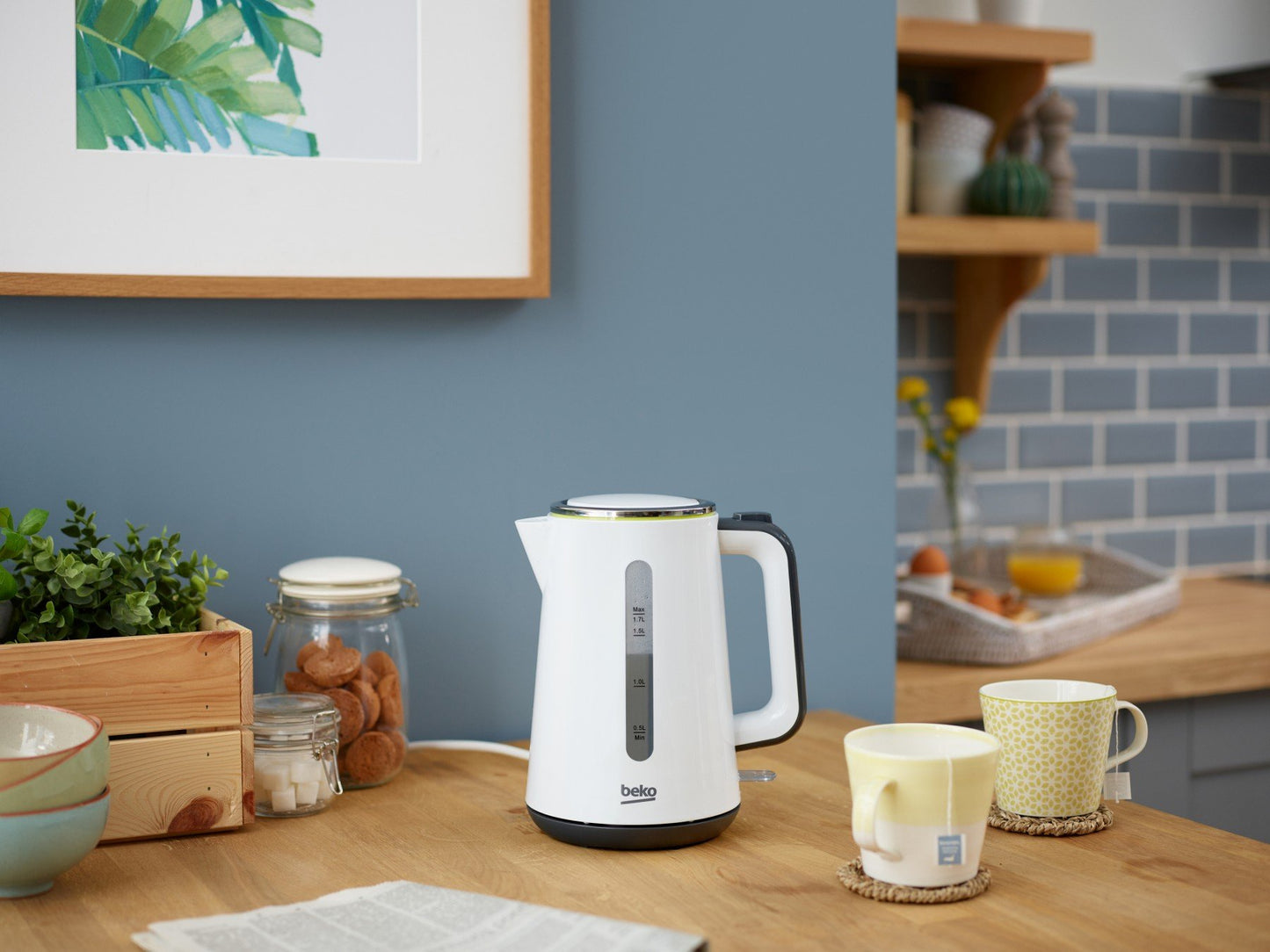 New Line 1.7L Kettle 3kw | White | WKM4322