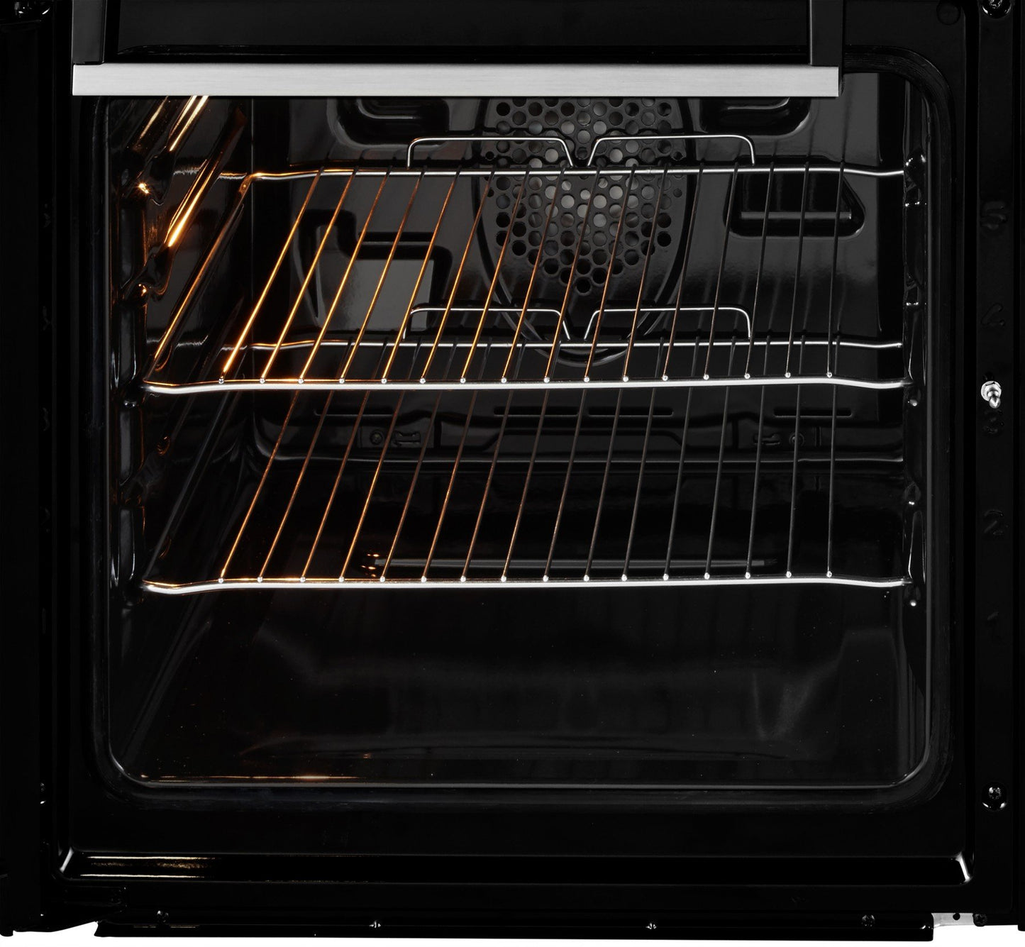 90cm Double Oven Dual Fuel Range Cooker | Black | KDVF90K