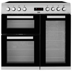 90cm Double Oven Electric Range Cooker | S/Steel | KDVC90X