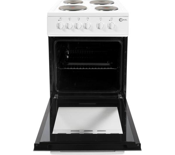 50cm Single Cavity Electric Cooker | White | FSBE50W