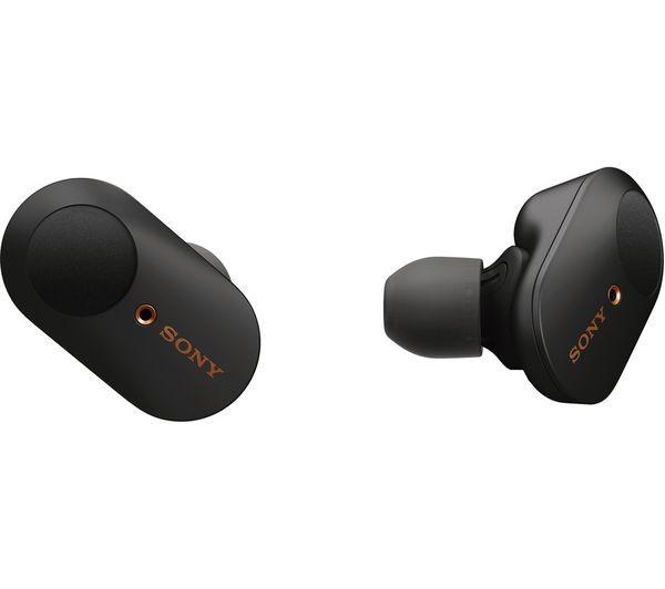 Wireless Bluetooth Noise-Cancelling Earphones | Black | WF-1000XM3