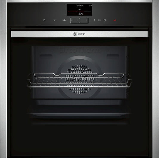 Built-in Single Oven Slide&Hide with FullSteam | B47FS34H0B