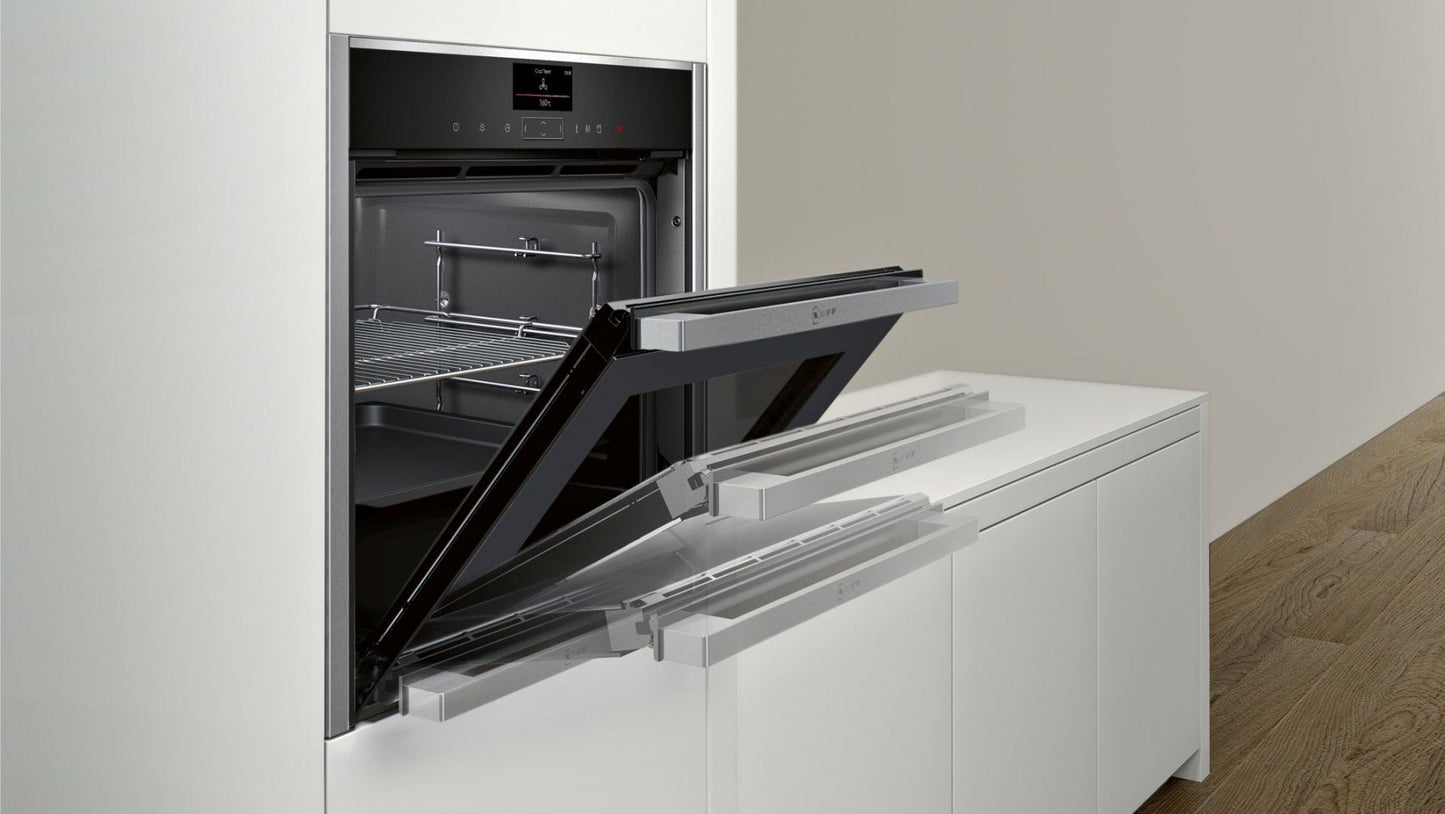 Built-in Single Oven Slide&Hide with VariolSteam | B47VS34H0B
