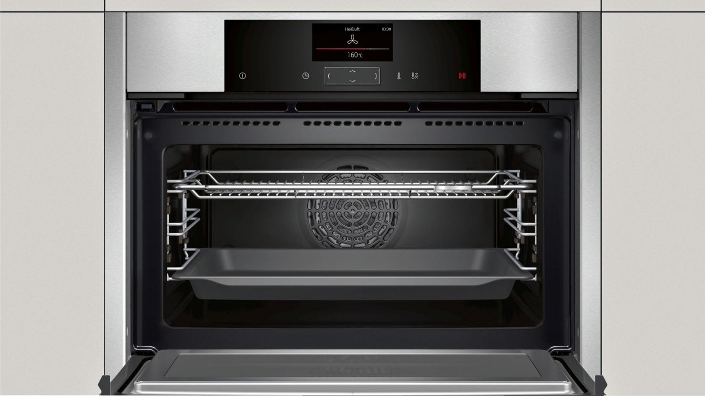 Horno y microondas combinados de 45 cm con CircoTherm | C27MS22H0B 