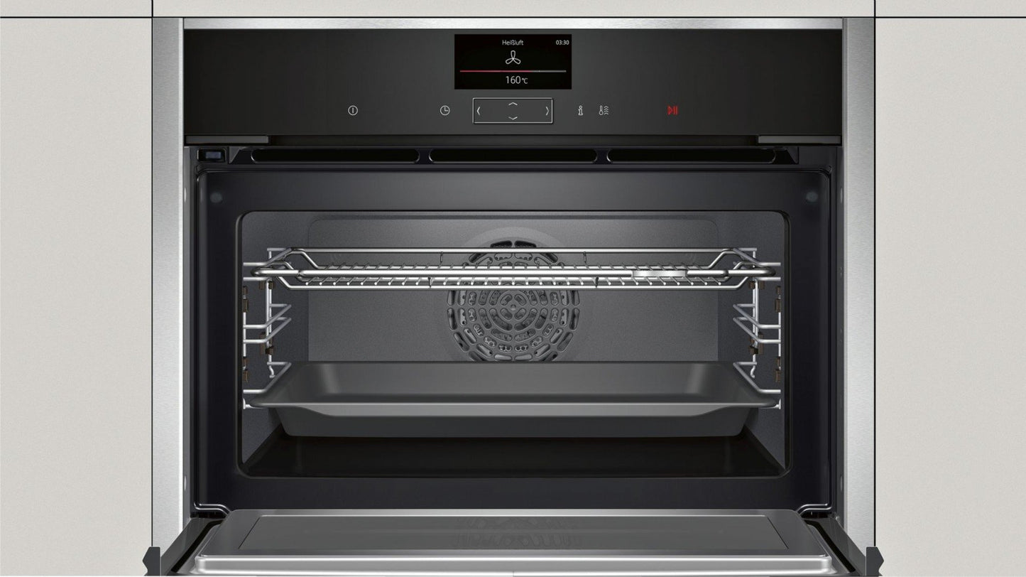 Horno y microondas combinados de 45 cm con CircoTherm | C17MS32H0B 