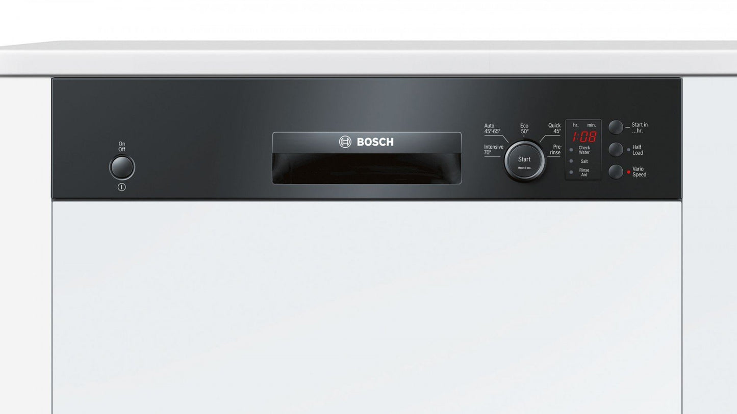 Semi-Integrated Dishwasher | Black |  SMI50C16GB