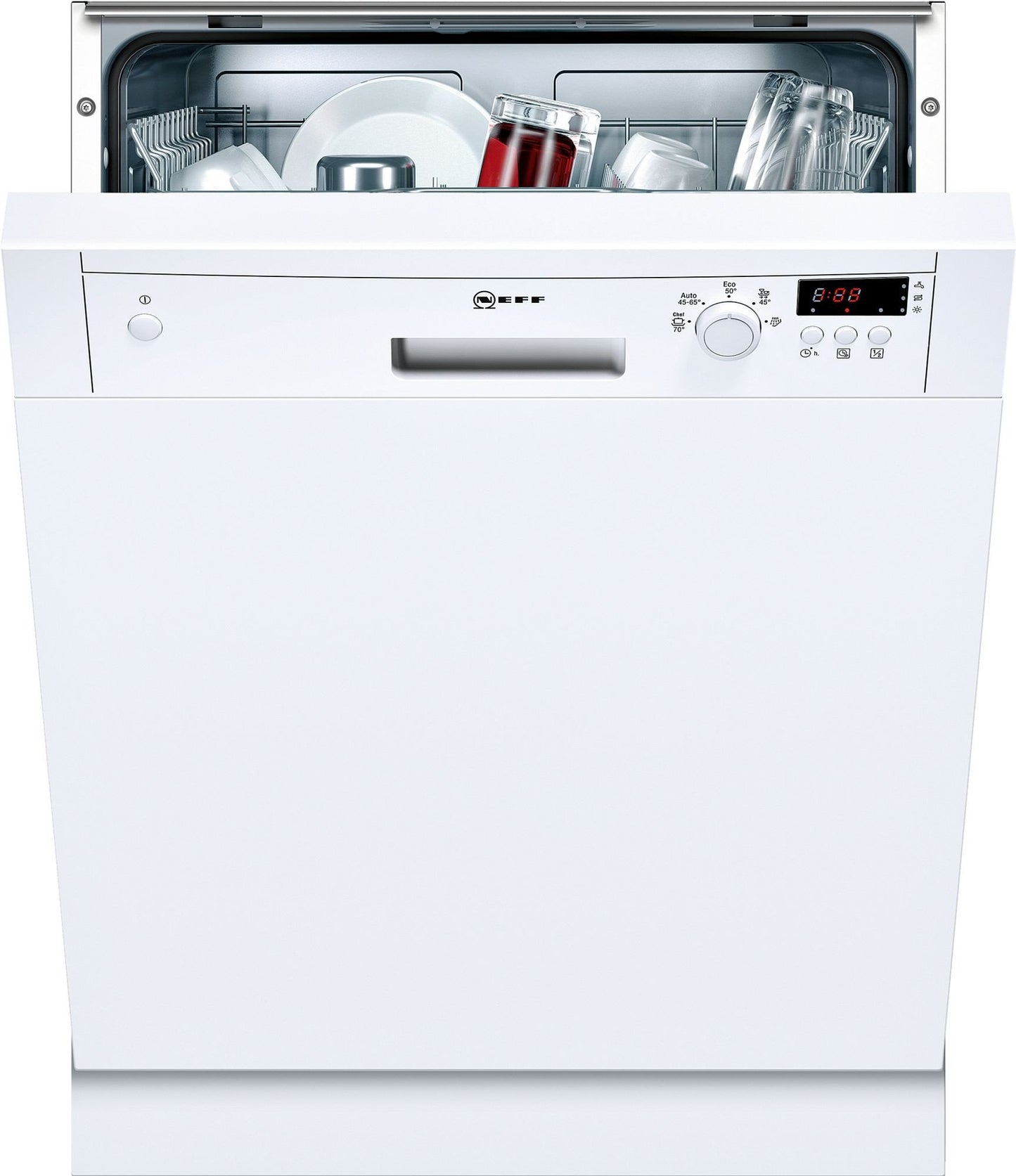 Semi-Integrated Dishwasher, 12 Places with VarioSpeed+ | S41E50W1GB