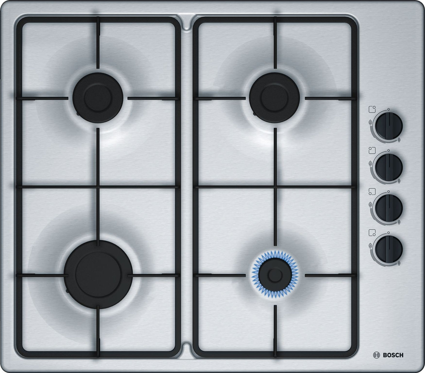 60cm Gas Hob | Stainless Steel | PBP6B5B60