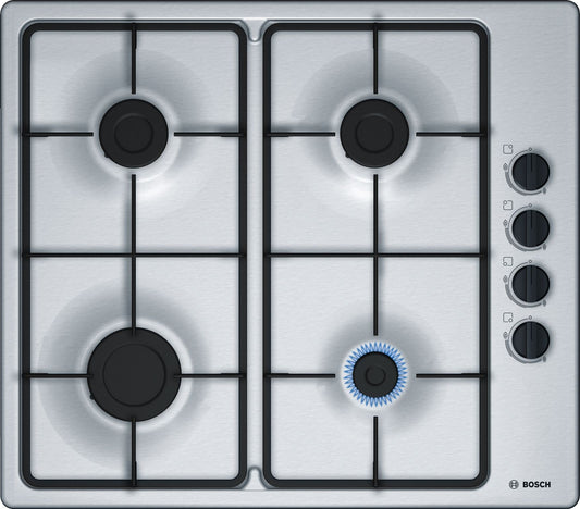 60cm Gas Hob | Stainless Steel | PBP6B5B60