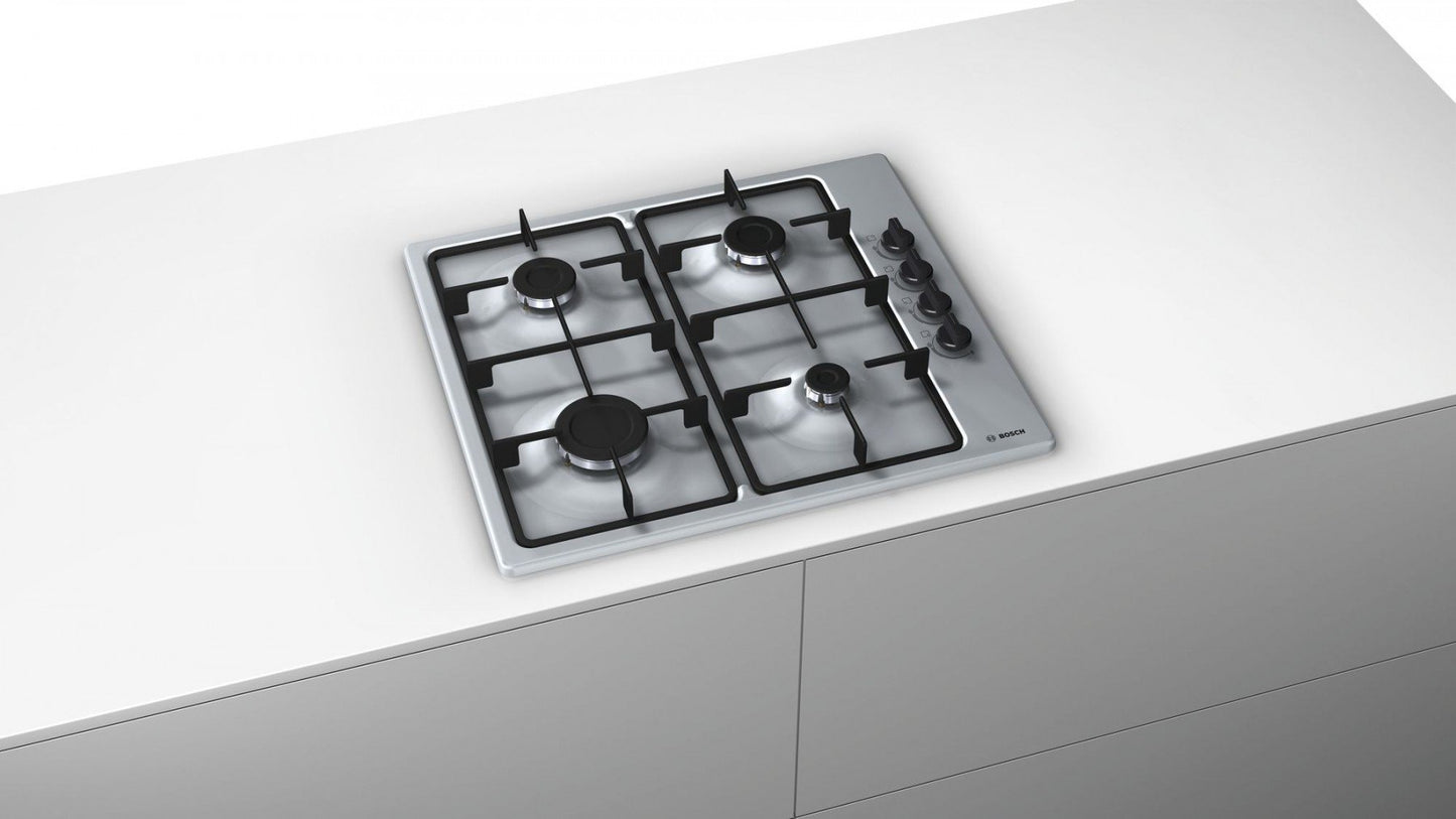 60cm Gas Hob | Stainless Steel | PBP6B5B60