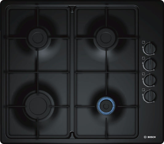 60cm Gas Hob | Black | PBP6B6B60