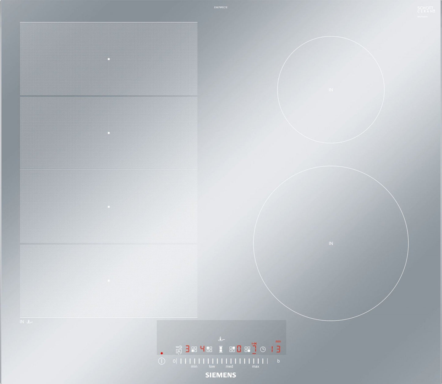 iQ700 60cm Flex Induction Hob | EX679FEC1E | (S/Steel) | + 'FREE Induction Pan-Set Worth €129’